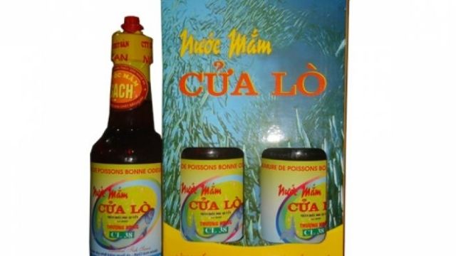 Đặc sản nước mắm Cửa Lò - Quà tặng từ biển cả